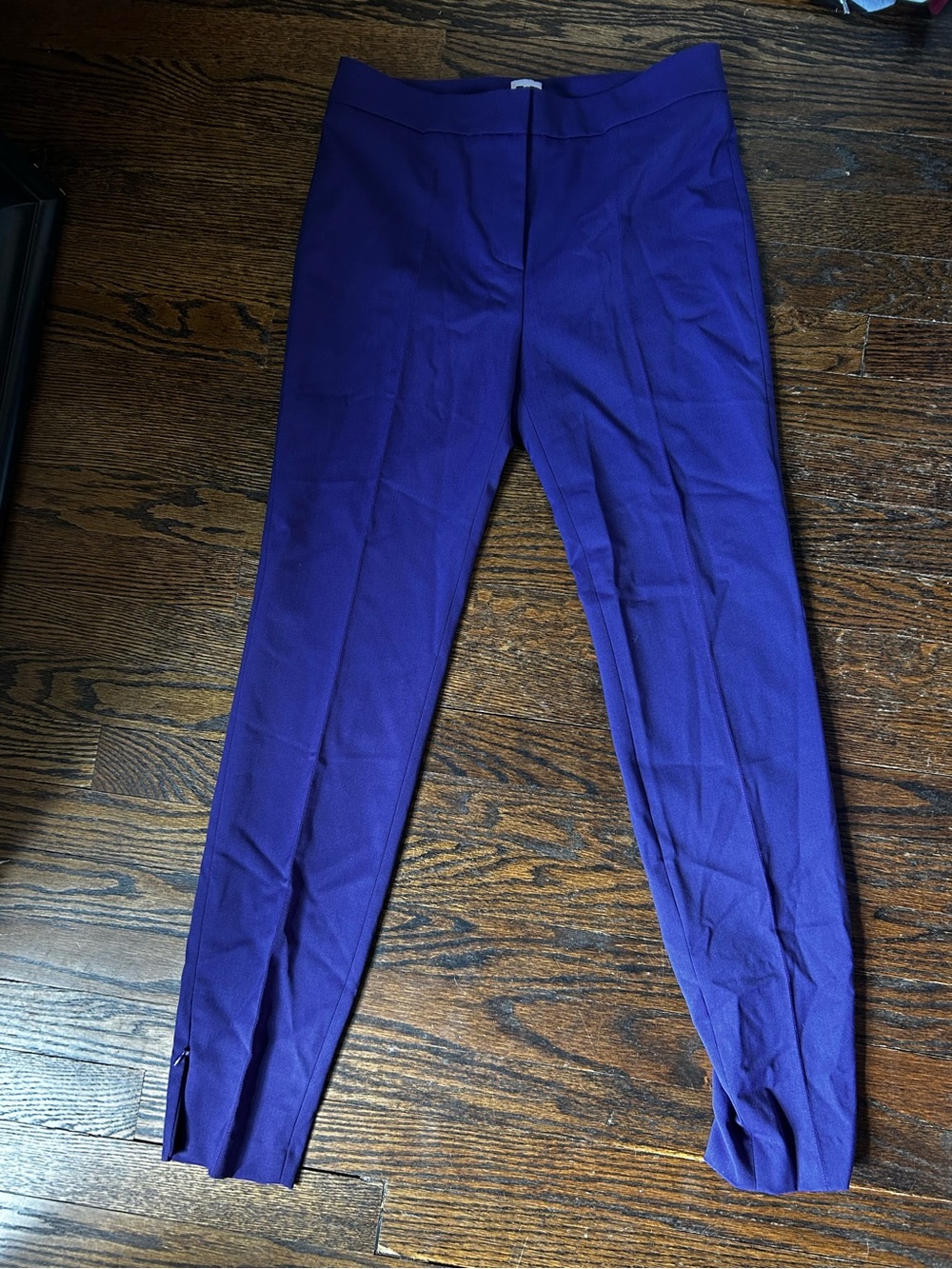 Vintage Missoni wool stretch pants purple size 36